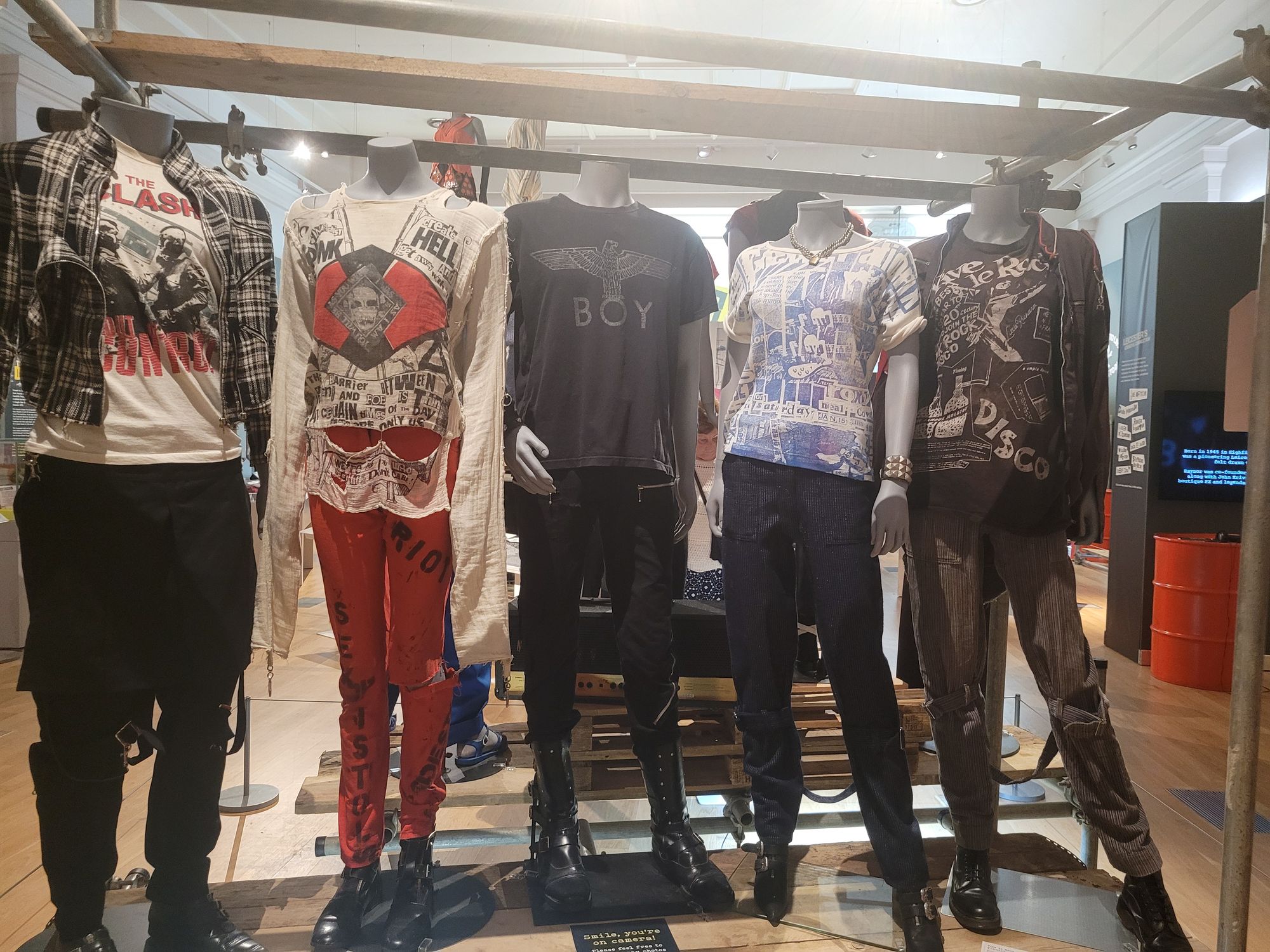 Photo of the BOY fashion label collection