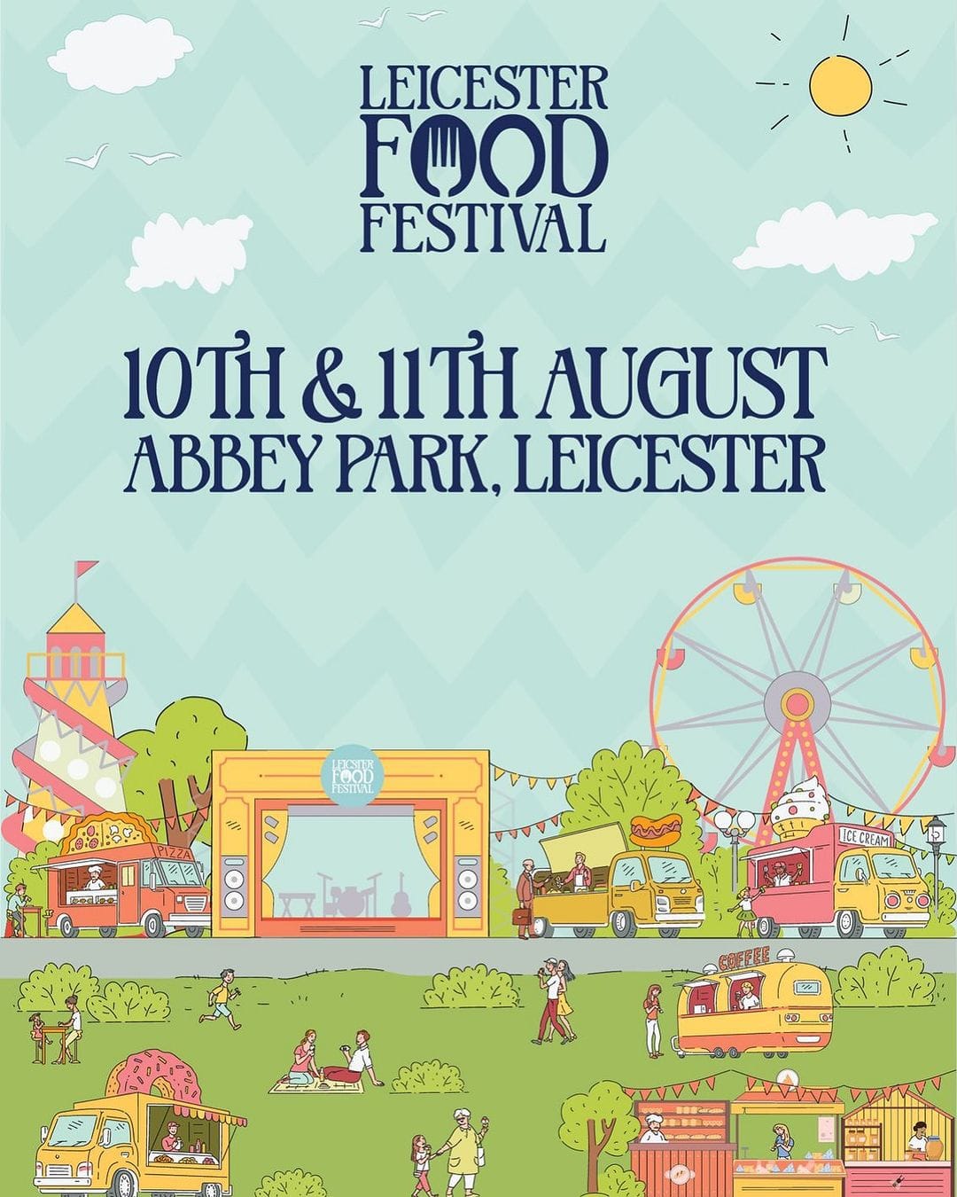 A poster for Leicester Food Festival